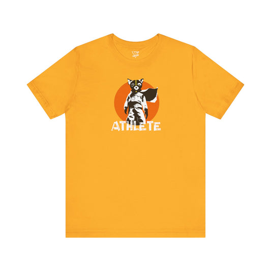 Fantastic Mr Fox Ash Athlete Tee - Roald Dahl Wes Anderson Animated Unisex Jersey Short Sleeve Tee