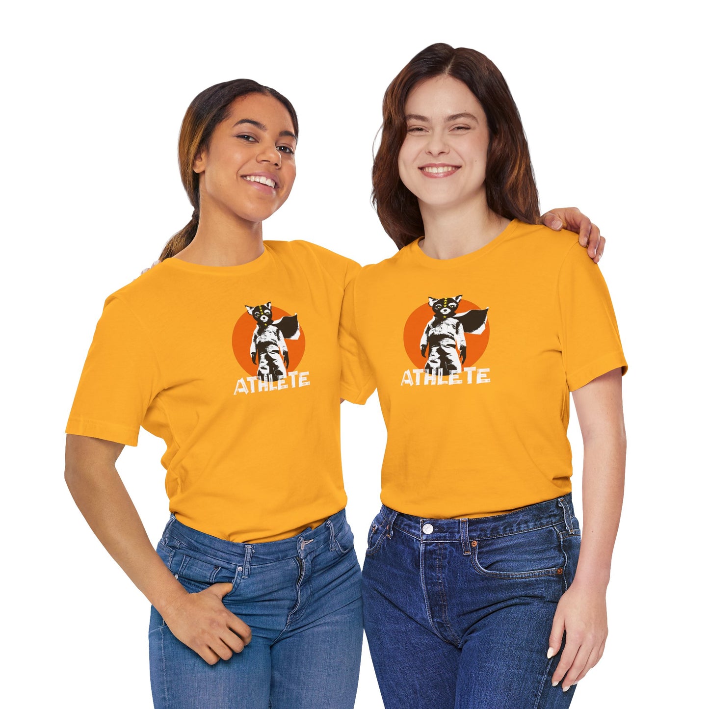 Fantastic Mr Fox Ash Athlete Tee - Roald Dahl Wes Anderson Animated Unisex Jersey Short Sleeve Tee