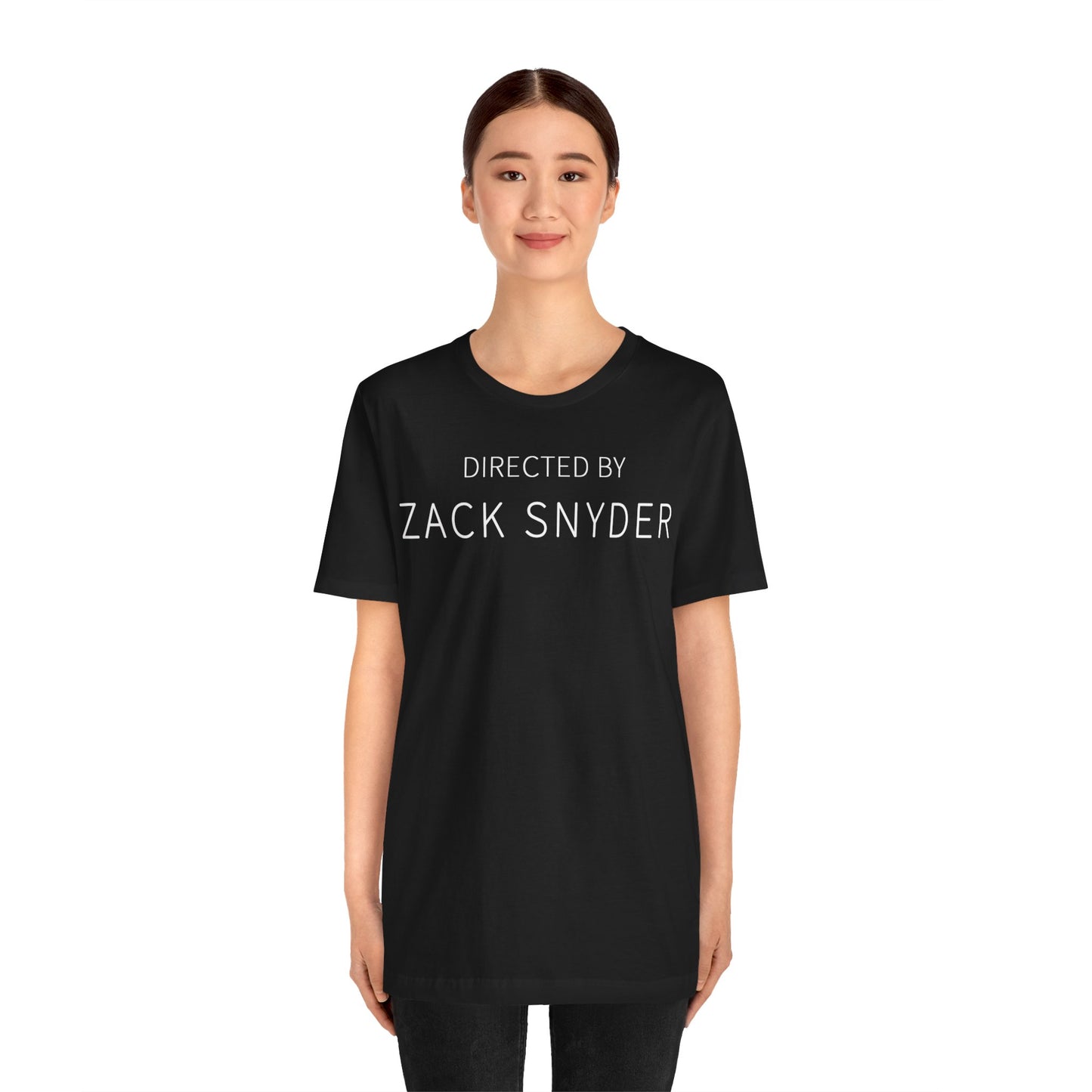 Directed by Zack Snyder Tee Justice League BVS Man of Steel