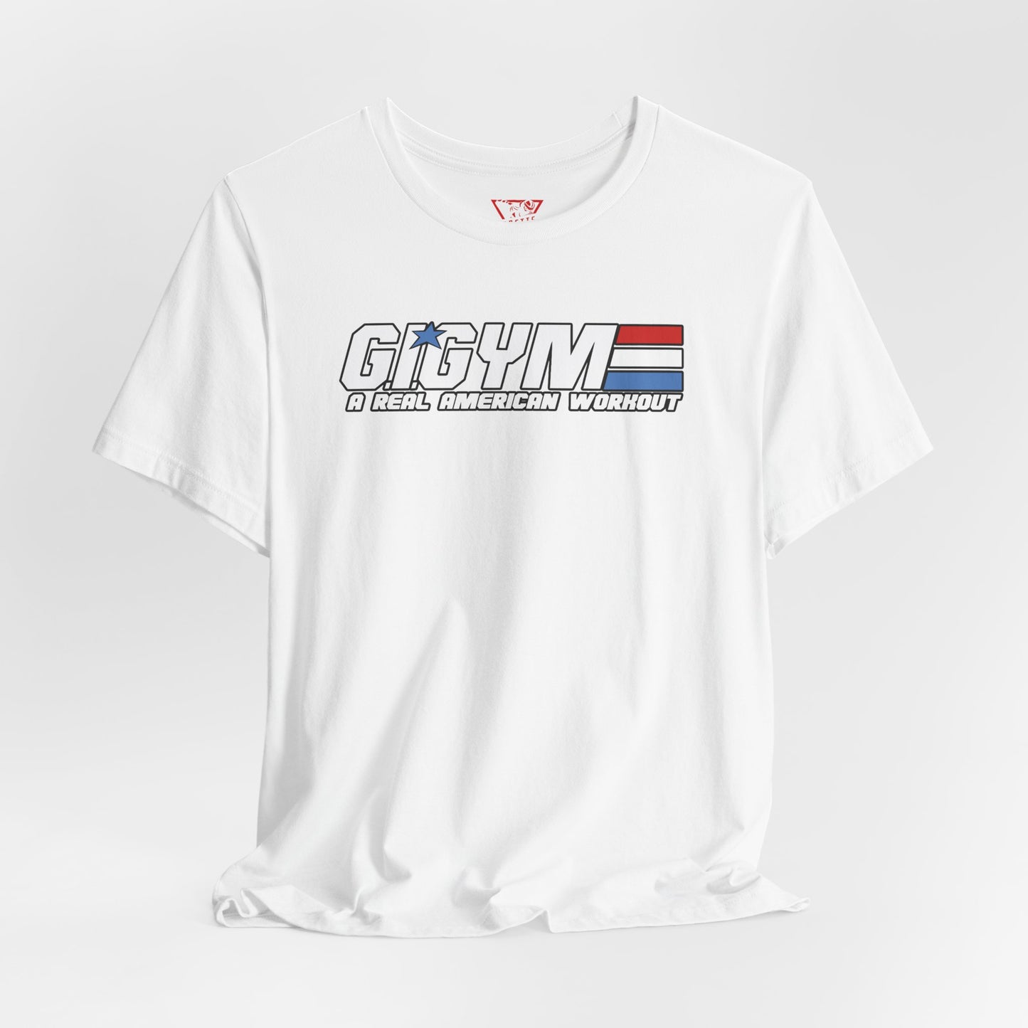 GI GYM Military Style Workout Tee GI Joe Parody Unisex Jersey Short Sleeve Shirt