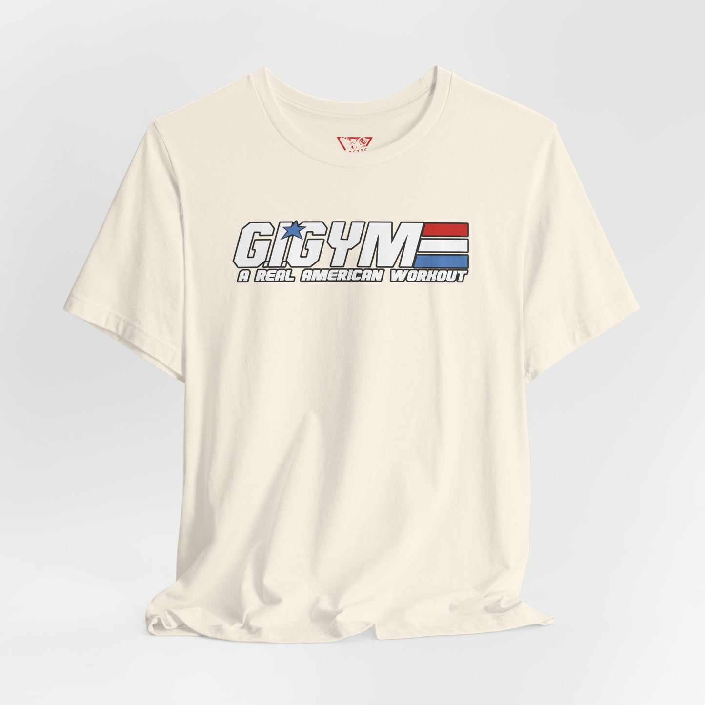 GI GYM Military Style Workout Tee GI Joe Parody Unisex Jersey Short Sleeve Shirt
