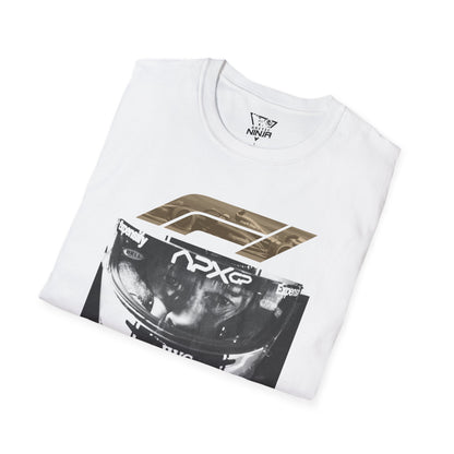 F1 The Movie Parody Racing Tee Brad Pitt Sonny Hayes (bright colors)