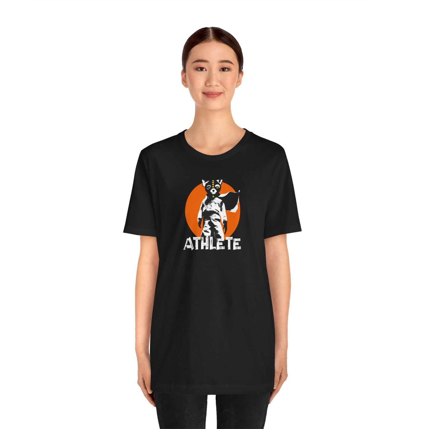 Fantastic Mr Fox Ash Athlete Tee - Roald Dahl Wes Anderson Animated Unisex Jersey Short Sleeve Tee