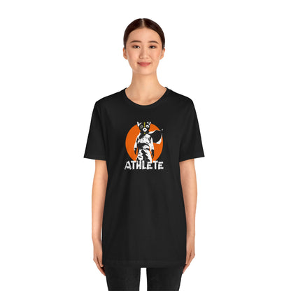 Fantastic Mr Fox Ash Athlete Tee - Roald Dahl Wes Anderson Animated Unisex Jersey Short Sleeve Tee