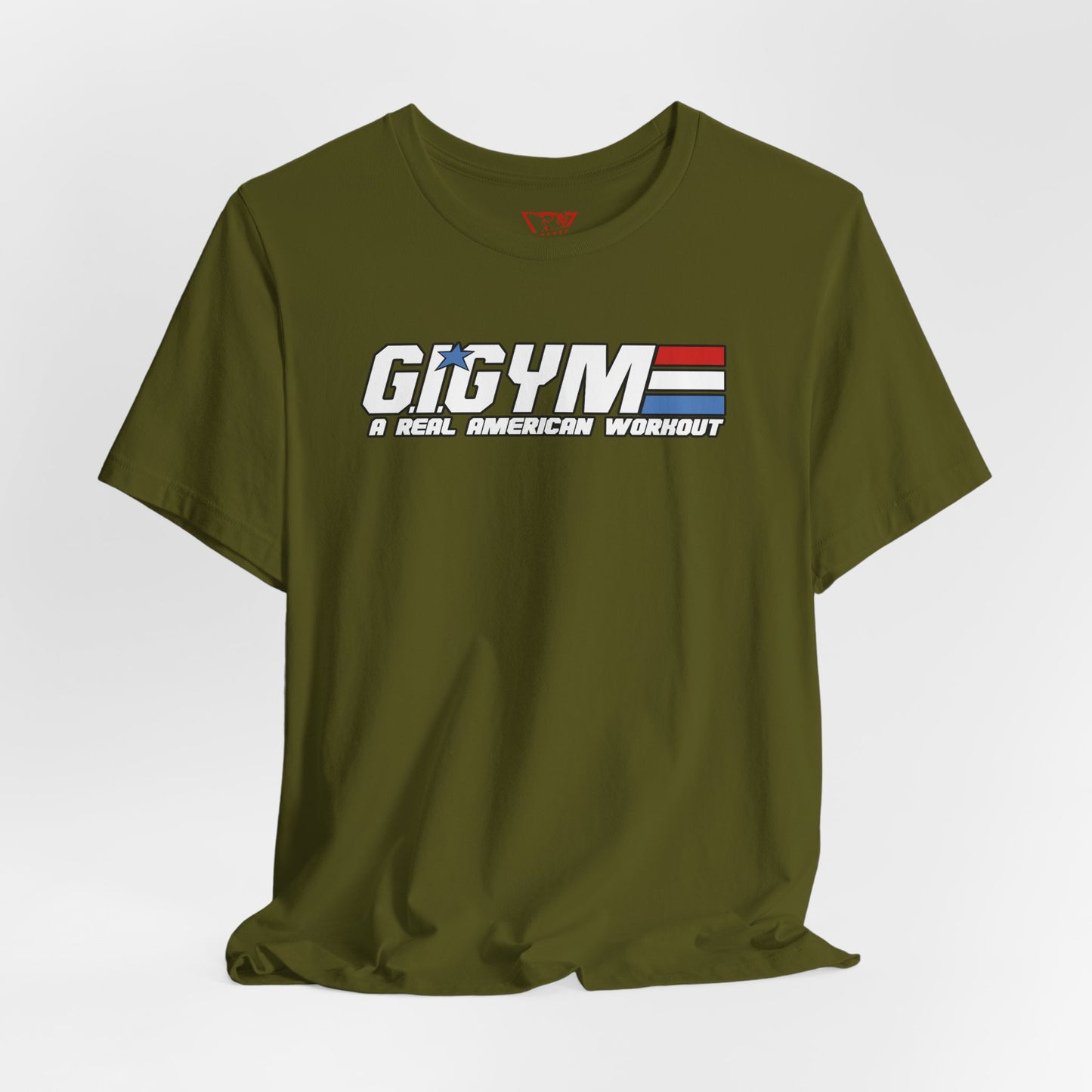 GI GYM Military Style Workout Tee GI Joe Parody Unisex Jersey Short Sleeve Shirt