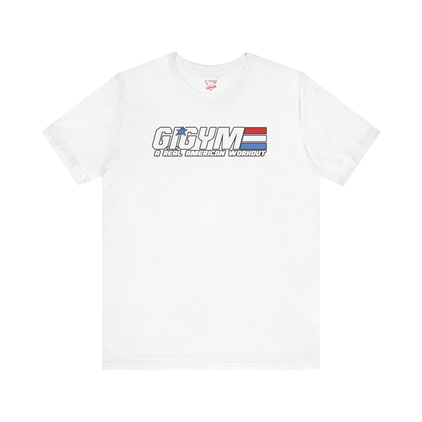 GI GYM Military Style Workout Tee GI Joe Parody Unisex Jersey Short Sleeve Shirt