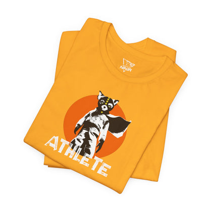 Fantastic Mr Fox Ash Athlete Tee - Roald Dahl Wes Anderson Animated Unisex Jersey Short Sleeve Tee