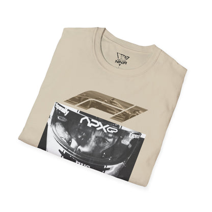 F1 The Movie Parody Racing Tee Brad Pitt Sonny Hayes (bright colors)