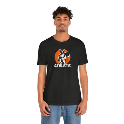 Fantastic Mr Fox Ash Athlete Tee - Roald Dahl Wes Anderson Animated Unisex Jersey Short Sleeve Tee
