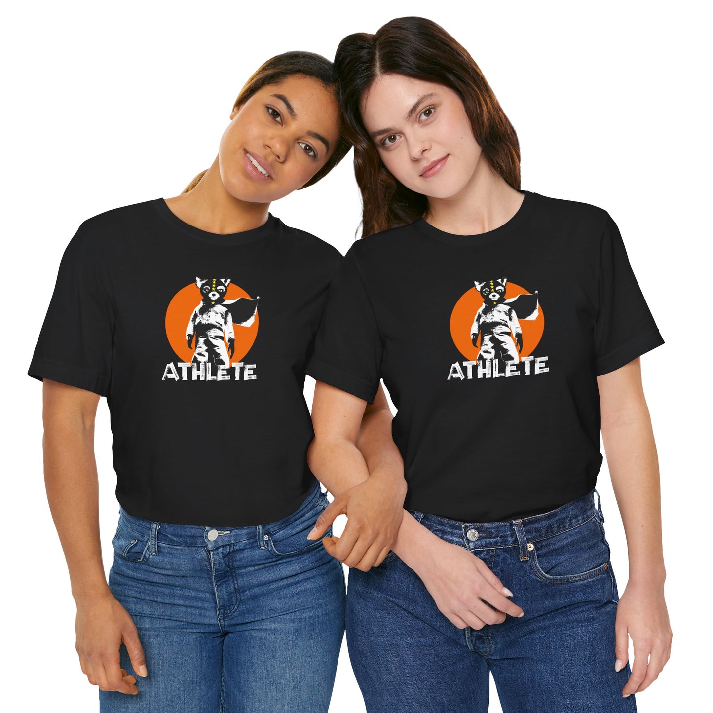 Fantastic Mr Fox Ash Athlete Tee - Roald Dahl Wes Anderson Animated Unisex Jersey Short Sleeve Tee