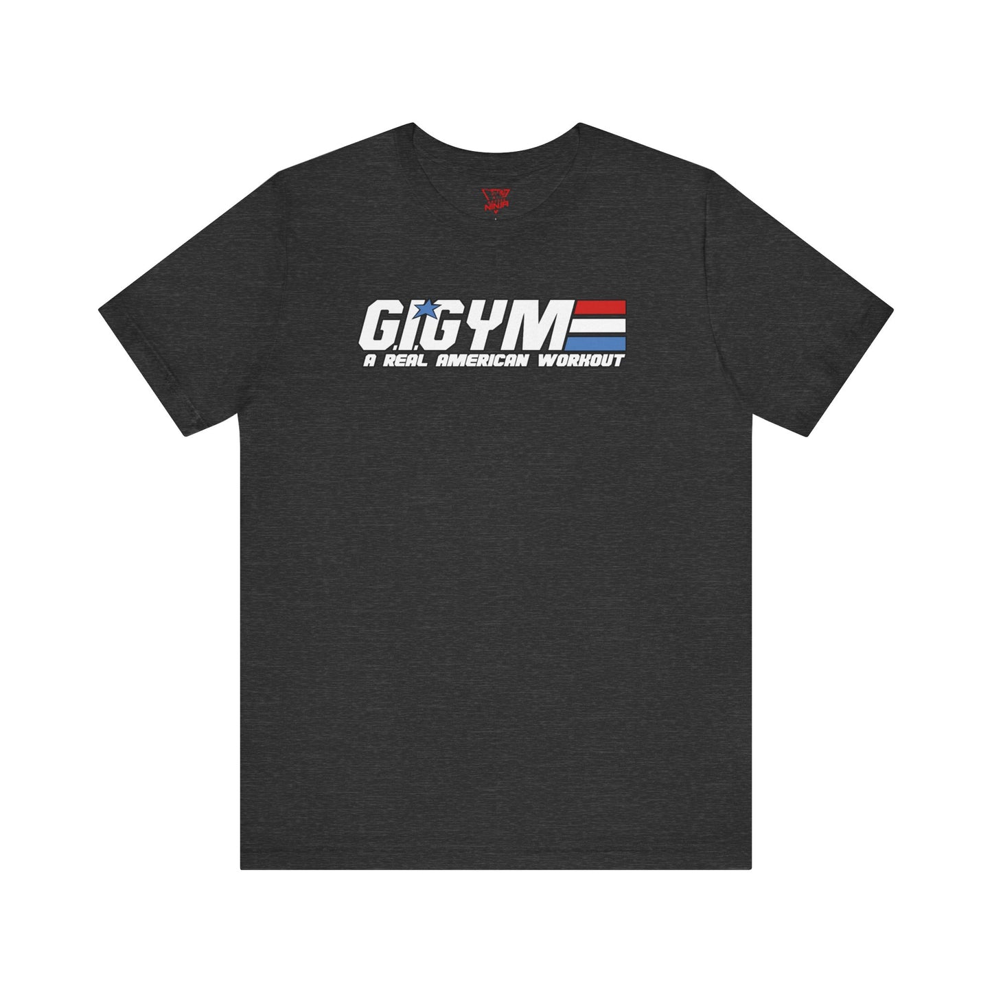 GI GYM Military Style Workout Tee GI Joe Parody Unisex Jersey Short Sleeve Shirt