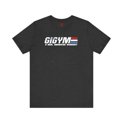 GI GYM Military Style Workout Tee GI Joe Parody Unisex Jersey Short Sleeve Shirt