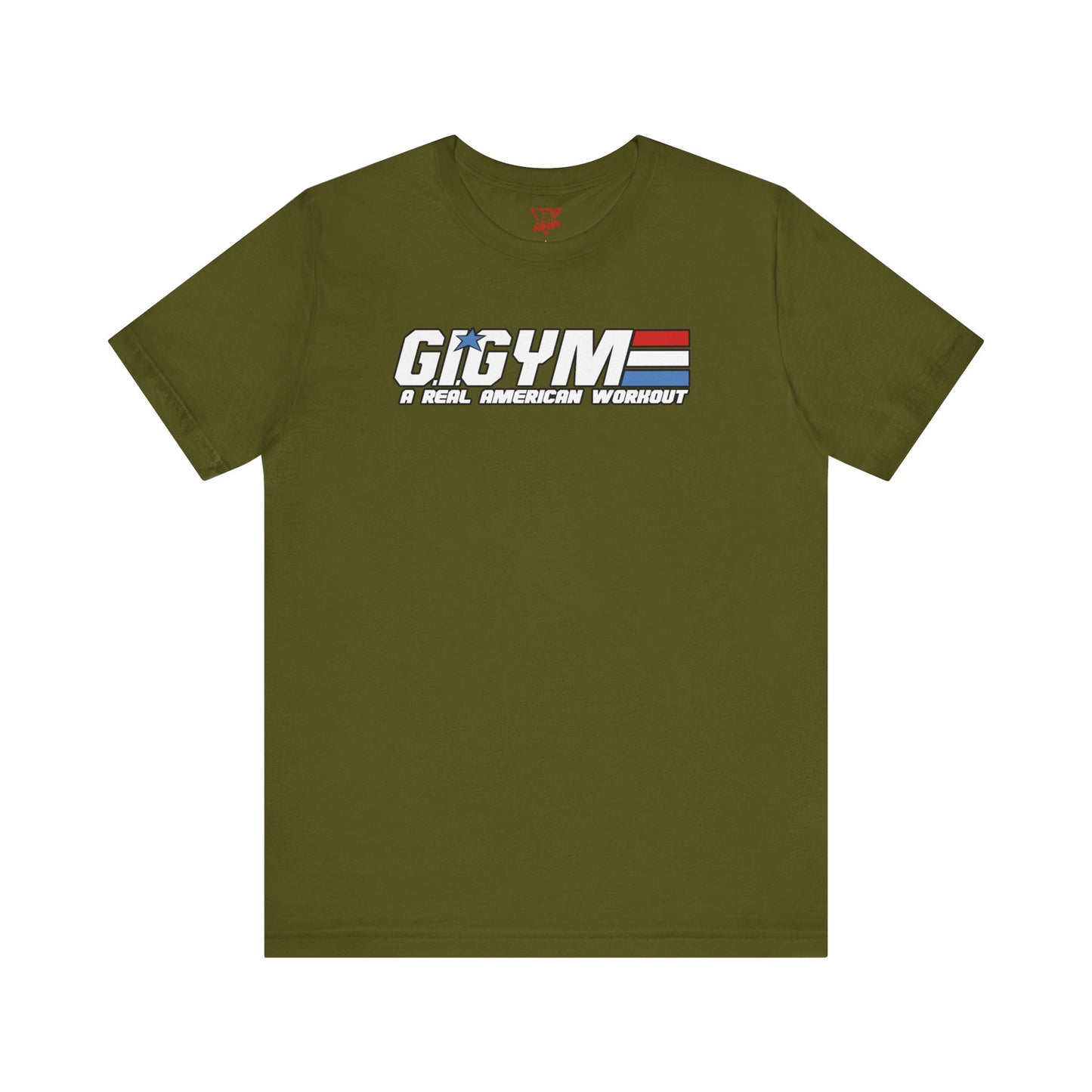GI GYM Military Style Workout Tee GI Joe Parody Unisex Jersey Short Sleeve Shirt