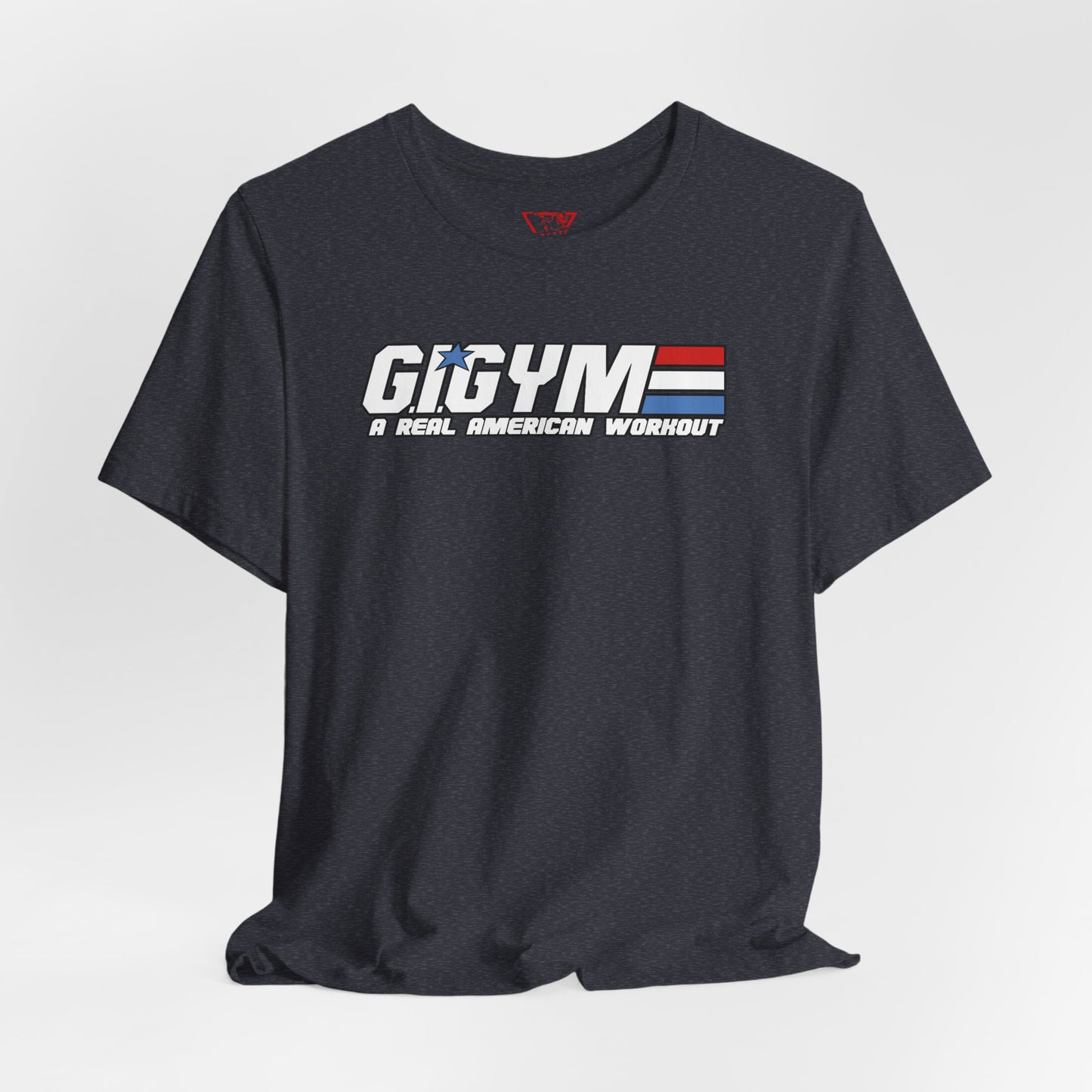 GI GYM Military Style Workout Tee GI Joe Parody Unisex Jersey Short Sleeve Shirt