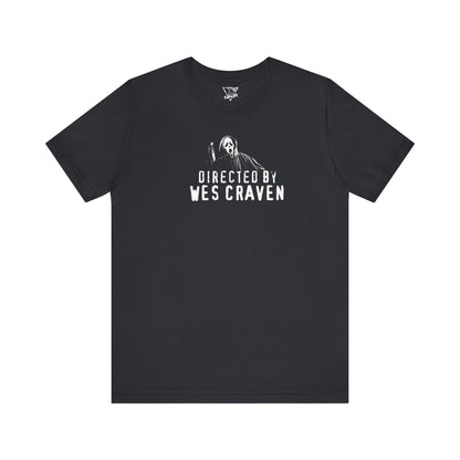 Directed by Wes Craven Tee Scream Ghostface Halloween