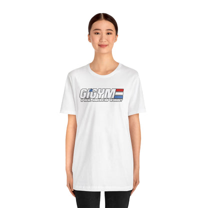 GI GYM Military Style Workout Tee GI Joe Parody Unisex Jersey Short Sleeve Shirt