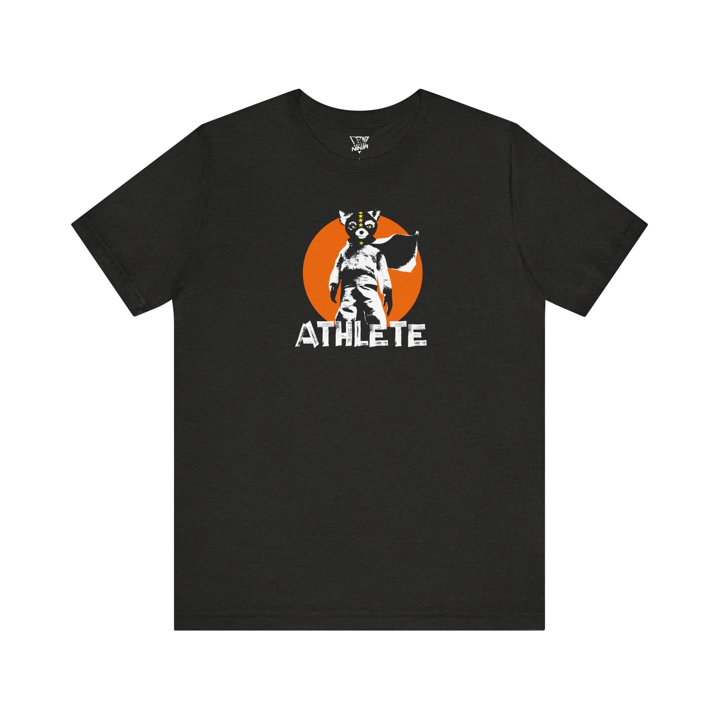 Fantastic Mr Fox Ash Athlete Tee - Roald Dahl Wes Anderson Animated Unisex Jersey Short Sleeve Tee