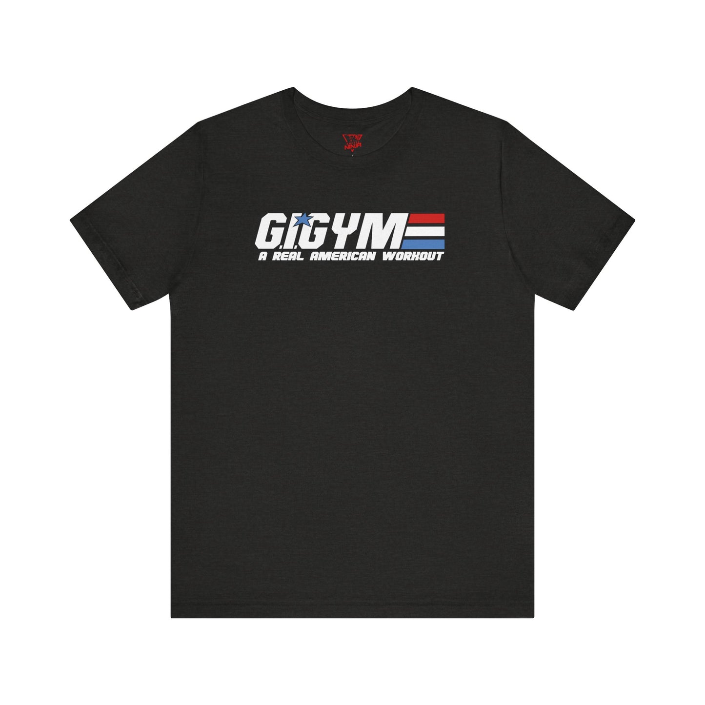 GI GYM Military Style Workout Tee GI Joe Parody Unisex Jersey Short Sleeve Shirt