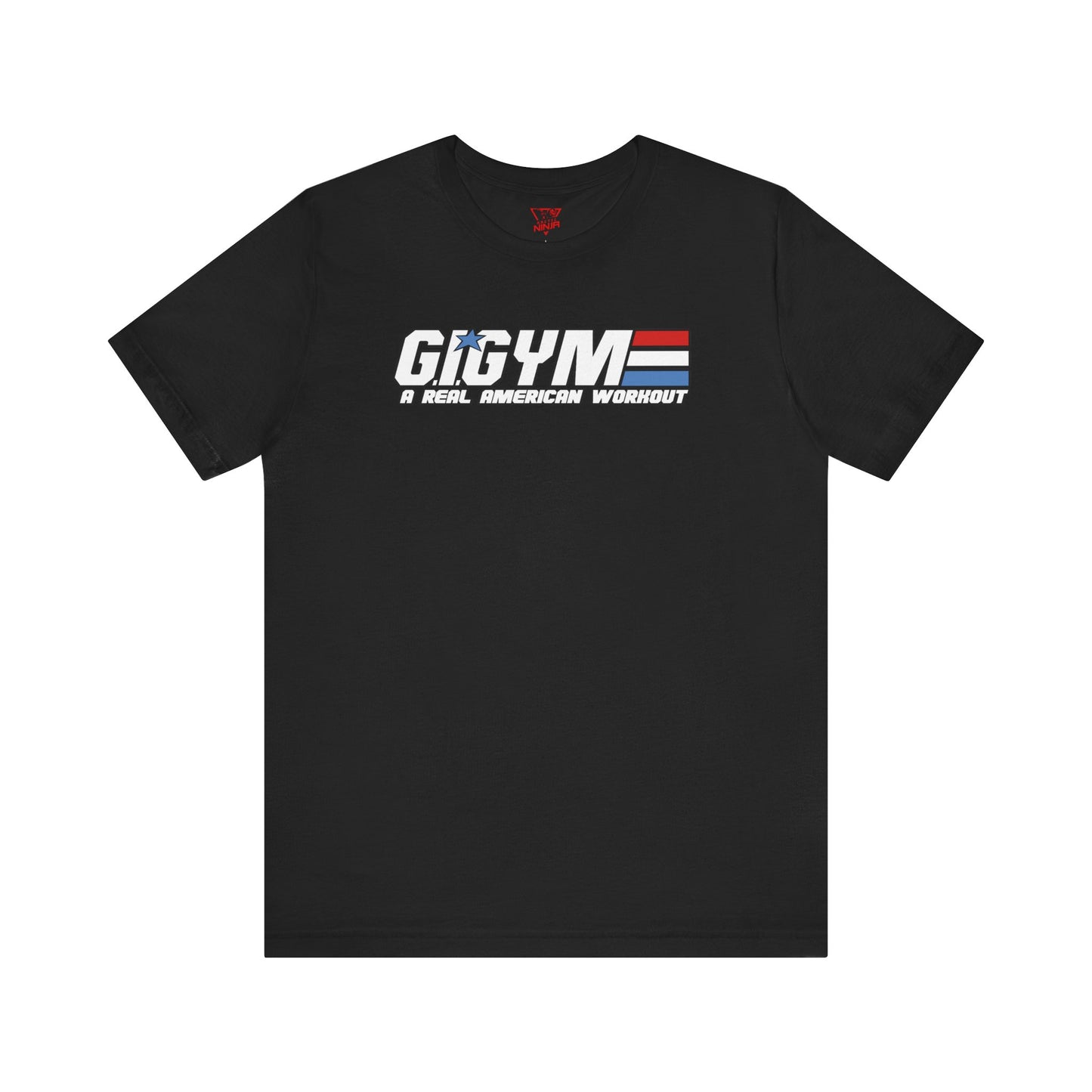 GI GYM Military Style Workout Tee GI Joe Parody Unisex Jersey Short Sleeve Shirt